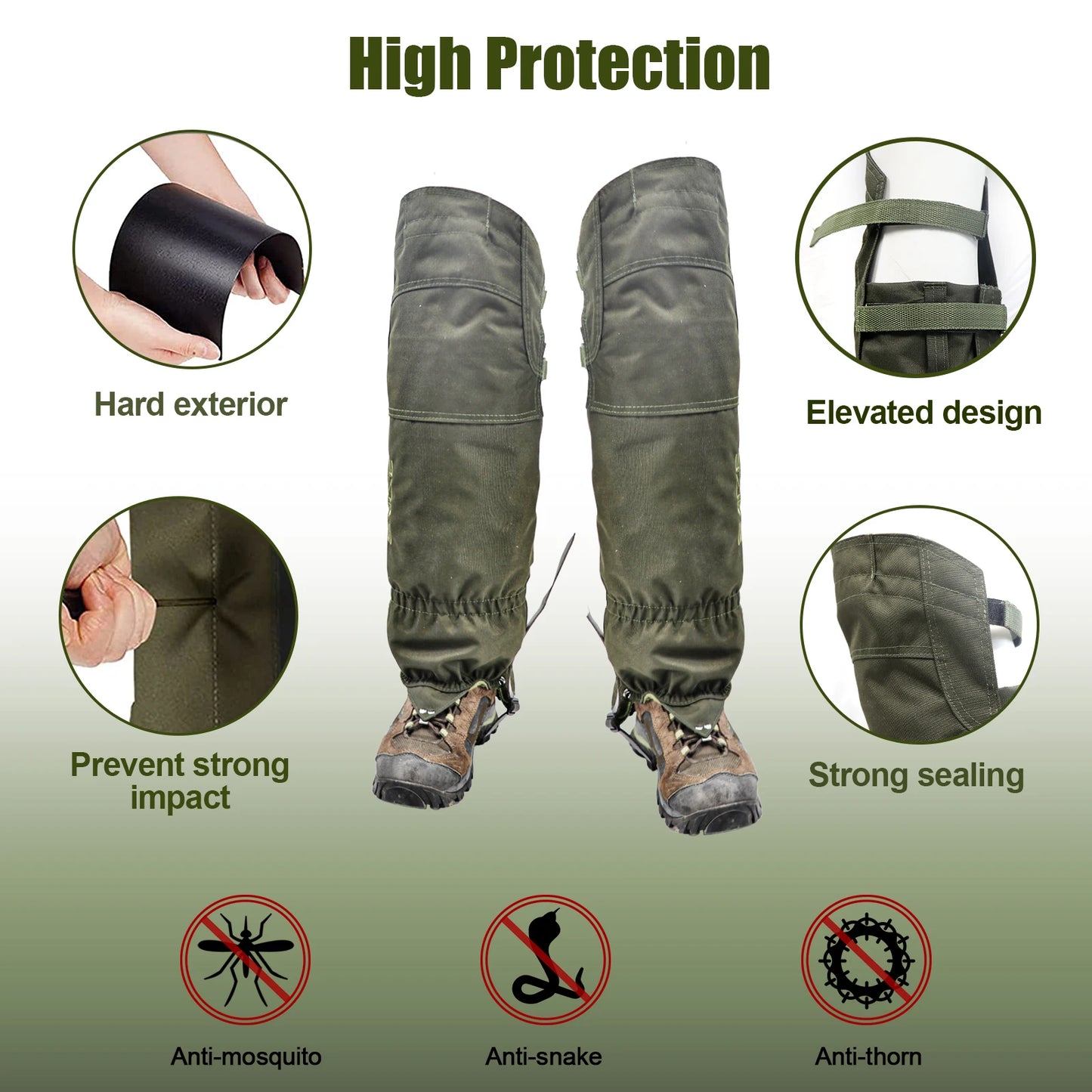 Waterproof Leg Gaiters