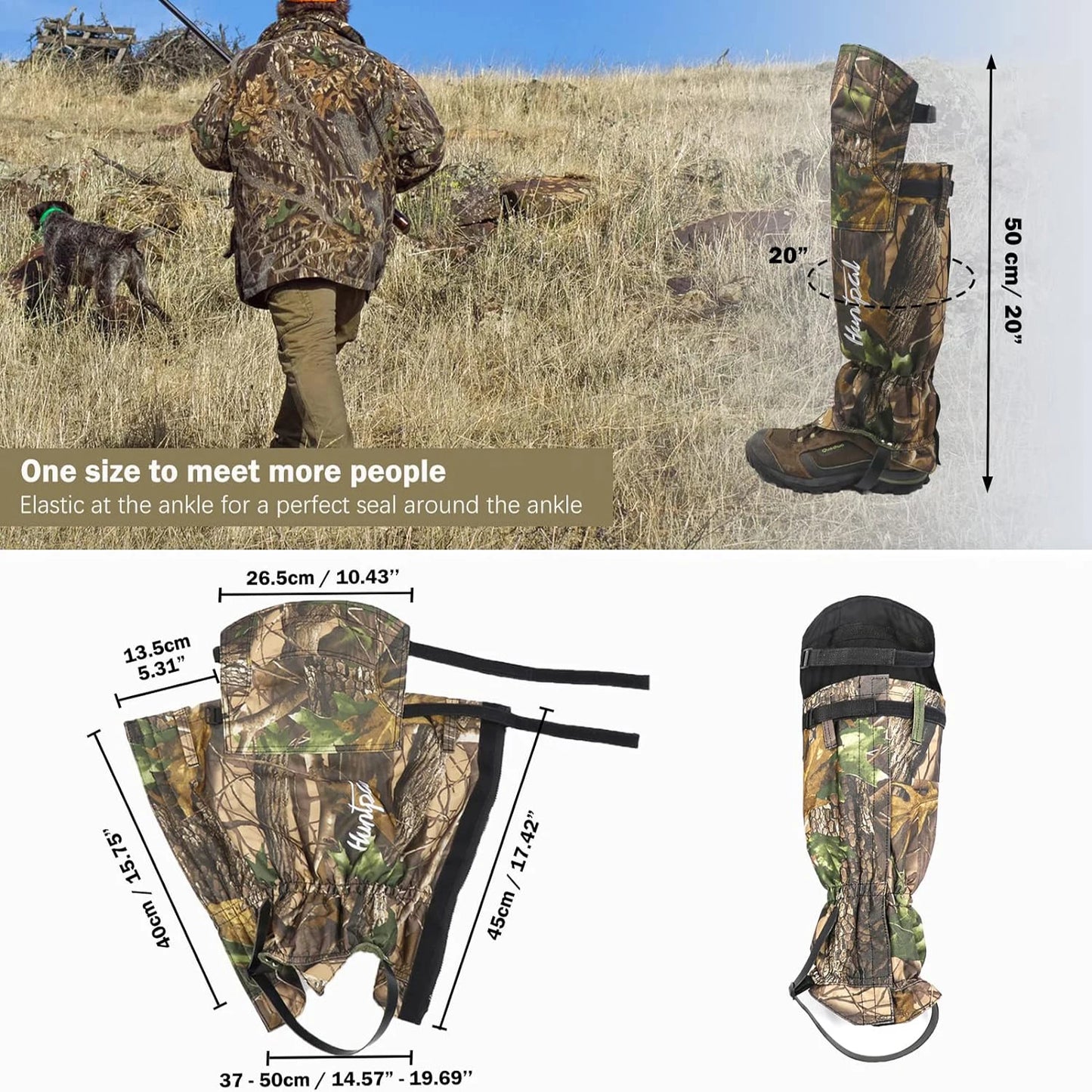 Camouflage Leg Gaiters