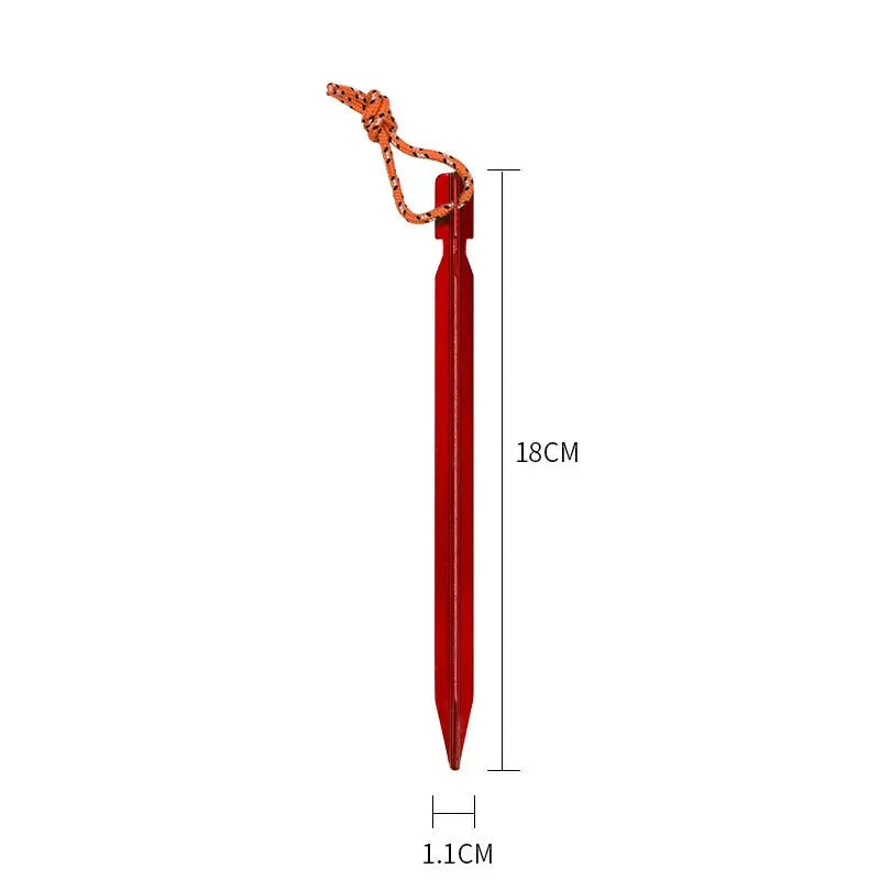 18cm Aluminum Alloy Tent Pegs