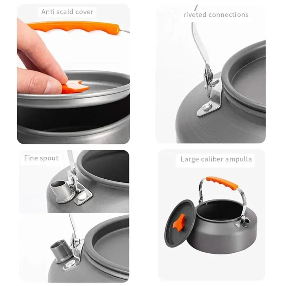 Alumminum Portable Camping Kettle