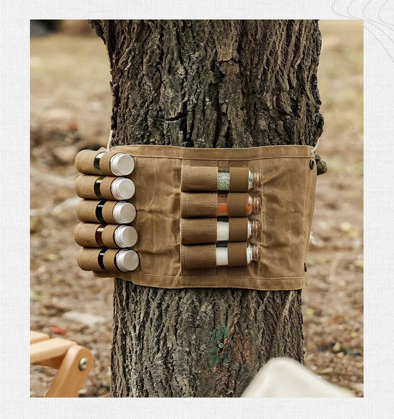 Camping Spice Bottle Bag Set