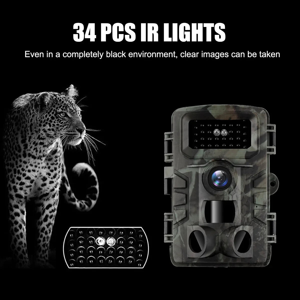 Hunting Trail Camera 58MP IP66 PR700
