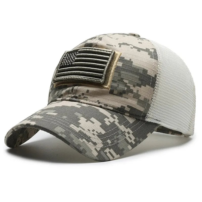 Camouflage Velcro Hat