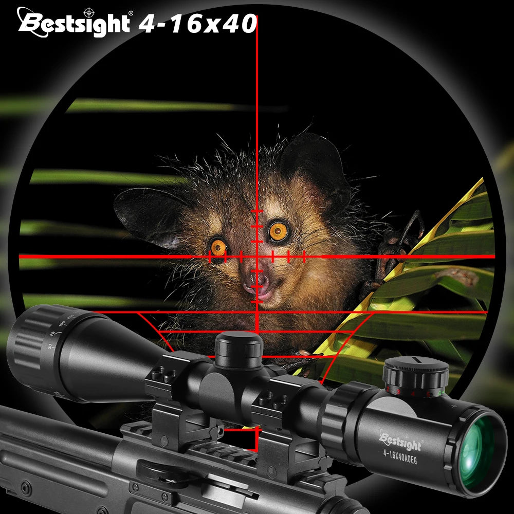 Hunting Riflescope Red&Green Dot