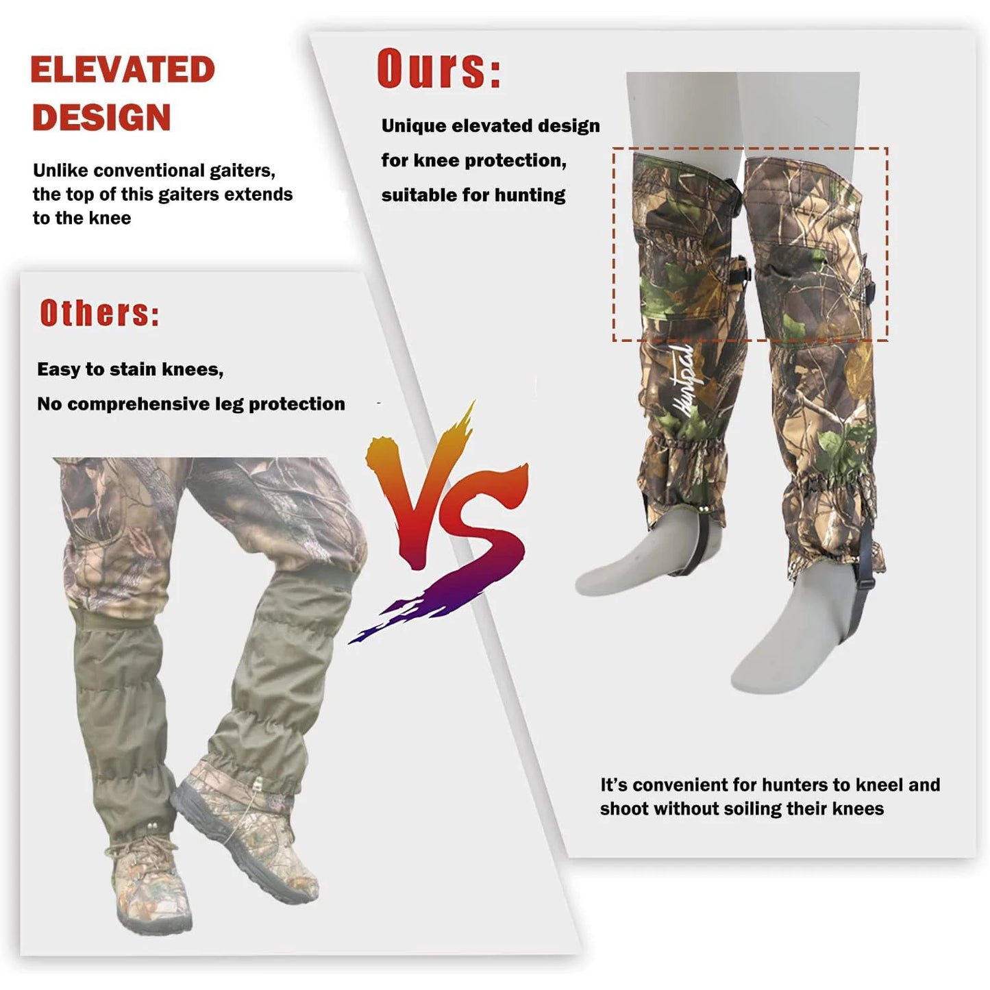 Camouflage Leg Gaiters