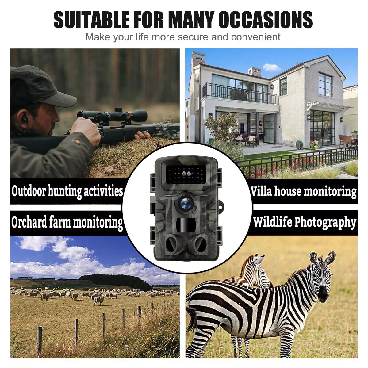 Hunting Trail Camera 58MP IP66 PR700