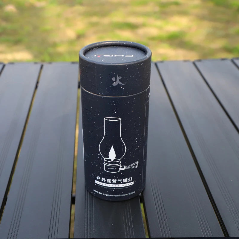 Portable Camping Gas Candle Lamp