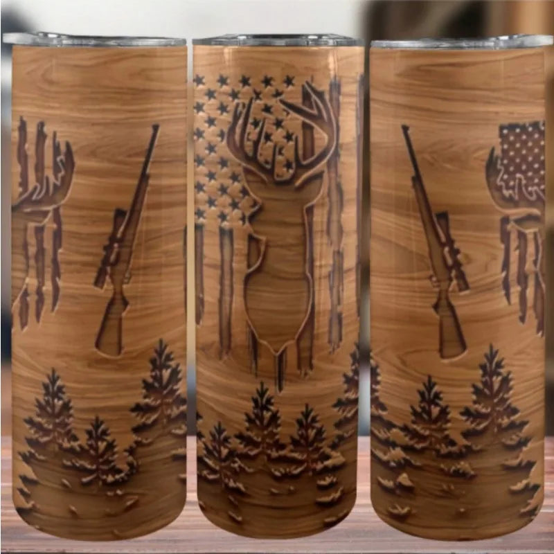 Stainless Steel 3D Print Coffee Cup