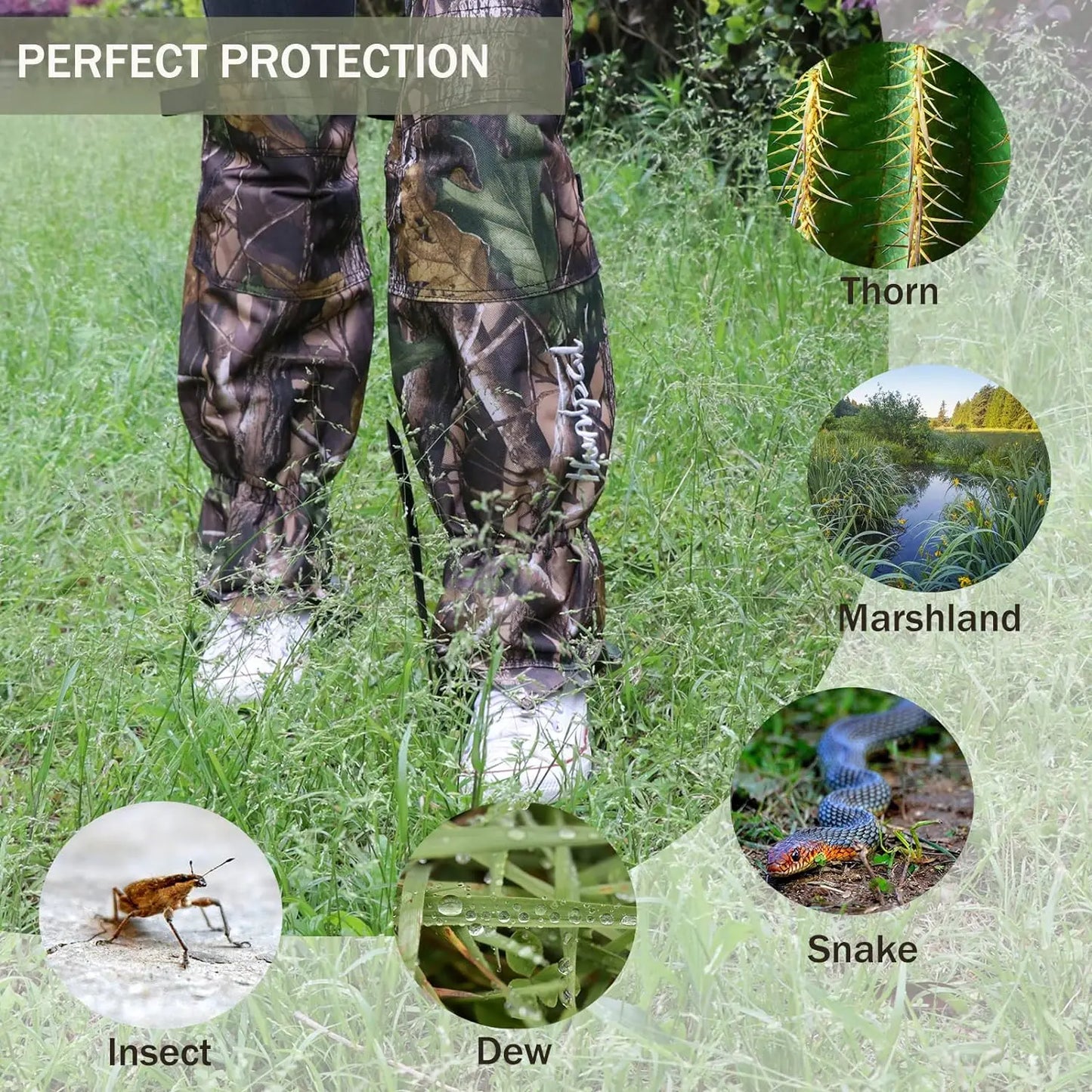 Camouflage Leg Gaiters
