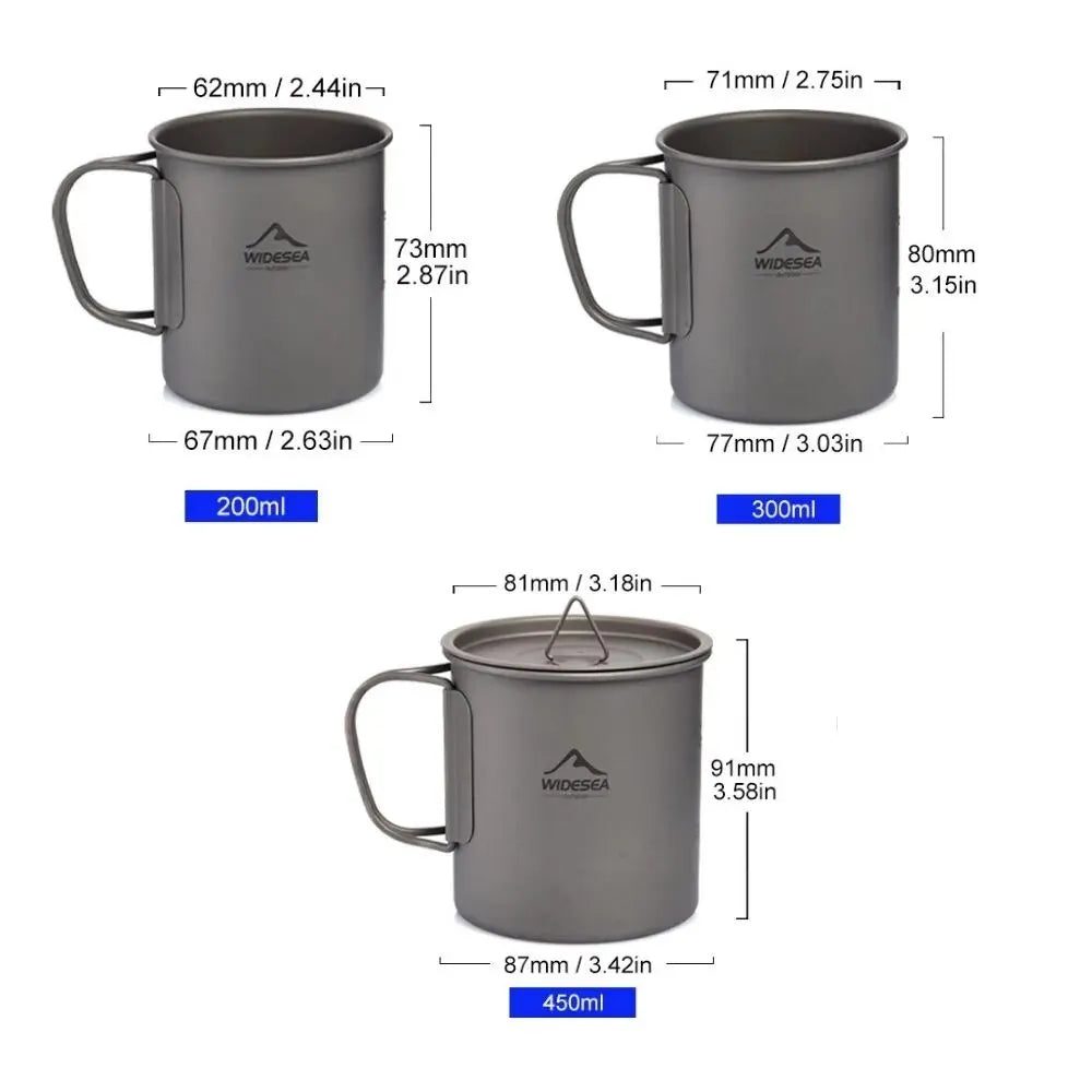 Titanium Camping Cup