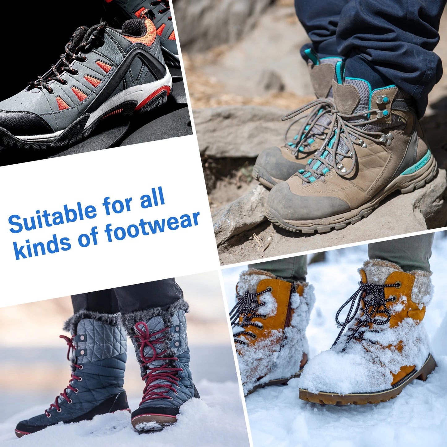 Teeth Ice Gripper Spikes for Shoes