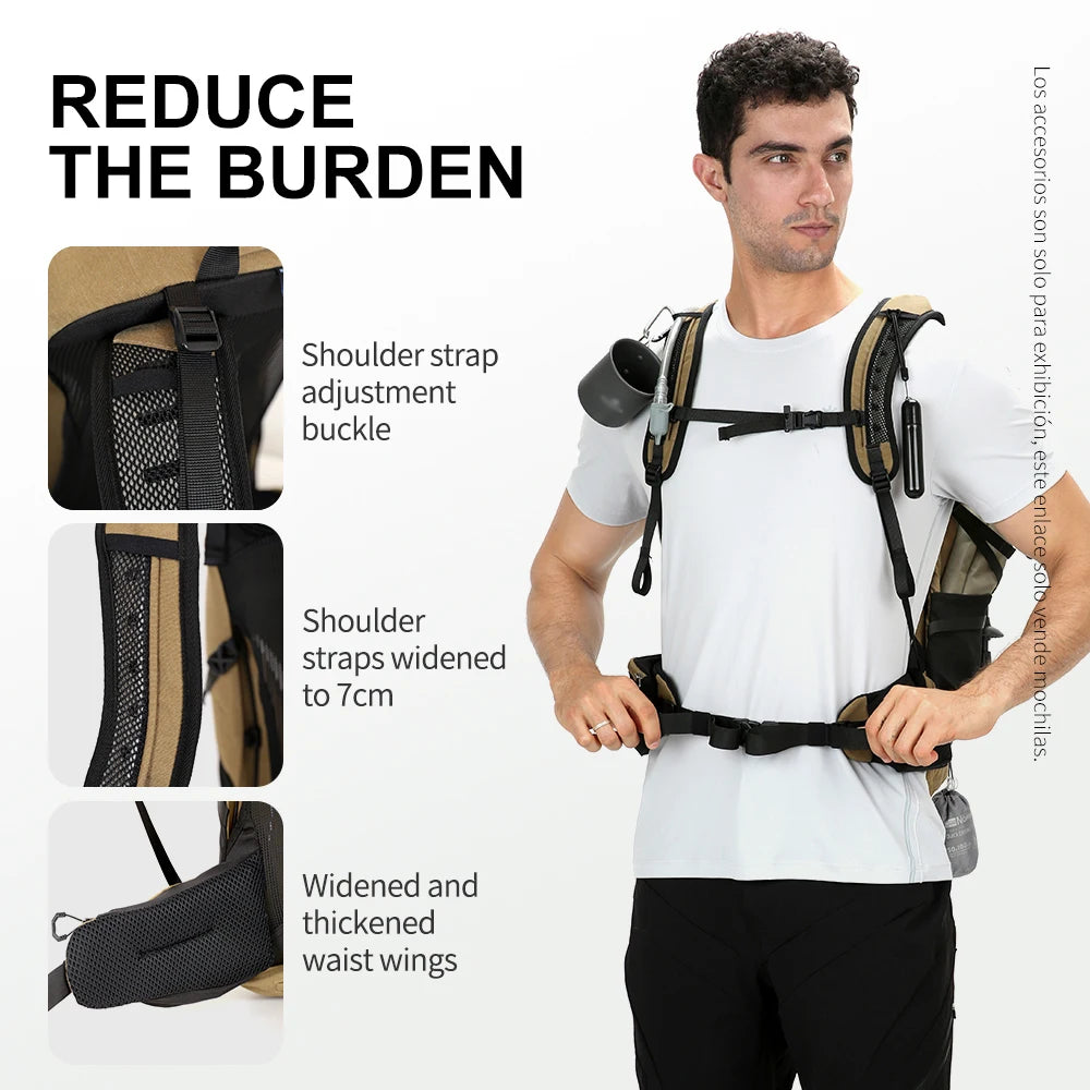 Waterproof Mountaineering 35 Liters Backpack