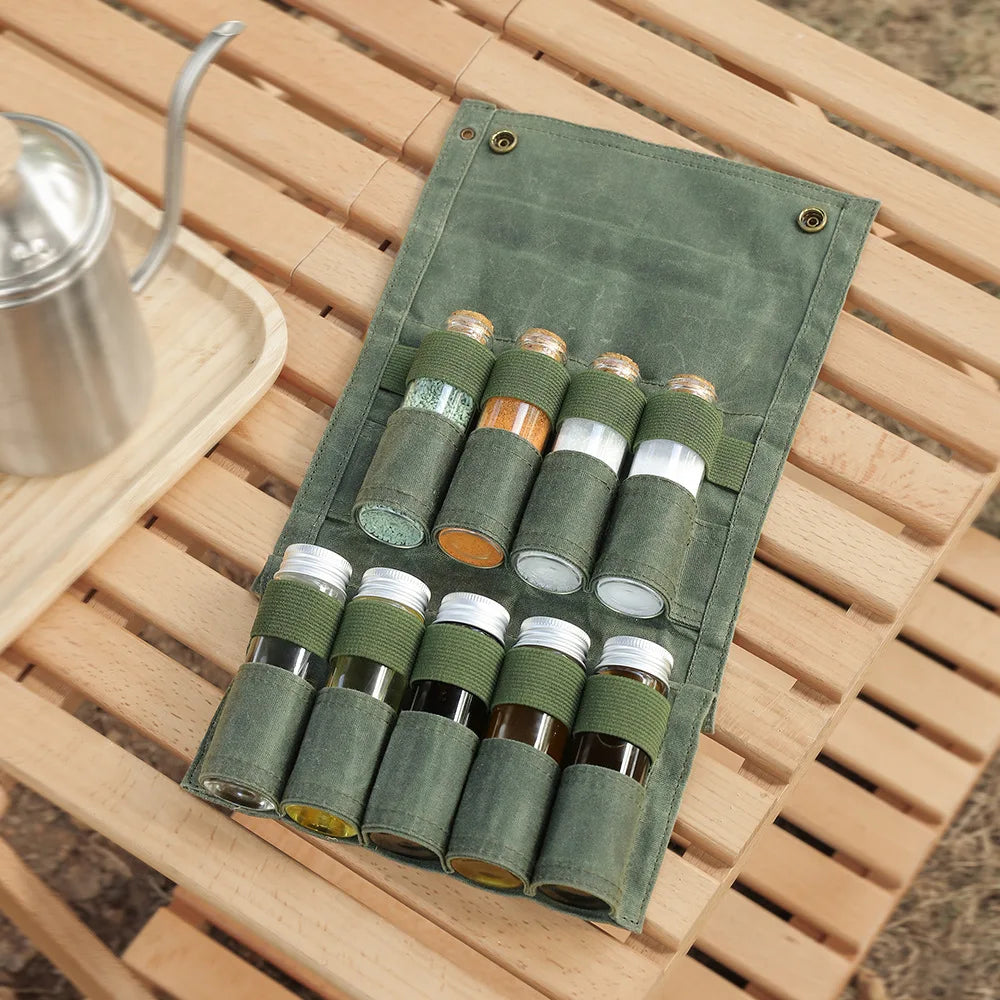 Camping Spice Bottle Bag Set