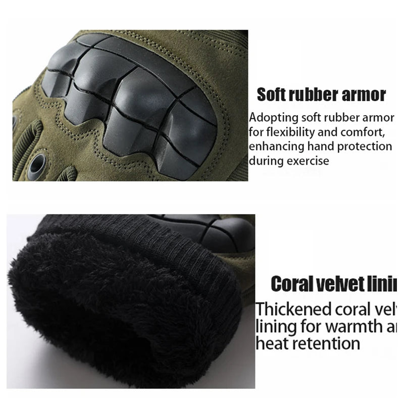 Full Finger Winter Tactical Gloves