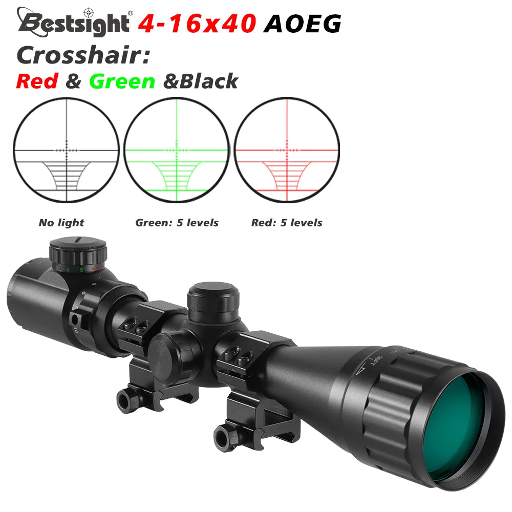 Hunting Riflescope Red&Green Dot