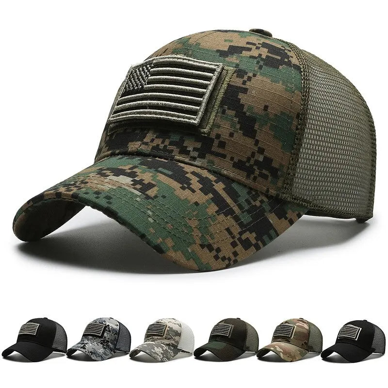 Camouflage Velcro Hat