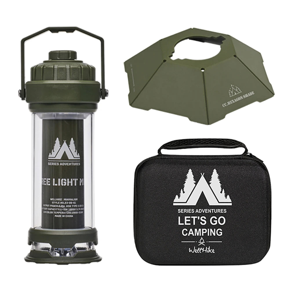 Rechargeable LED Hanging Tent Lamp