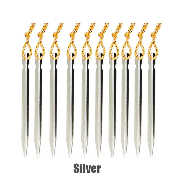 18cm Aluminum Alloy Tent Pegs