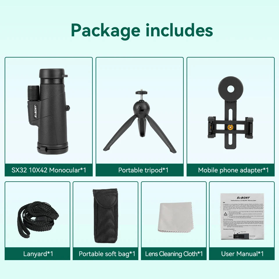Powerful Long Distance Monocular