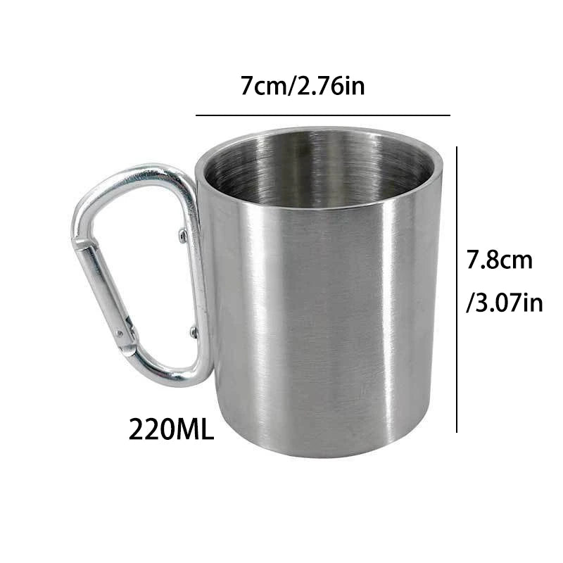 Outdoor Mountaineering Button Water Cup