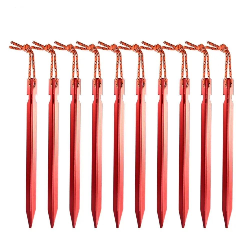 18cm Aluminum Alloy Tent Pegs