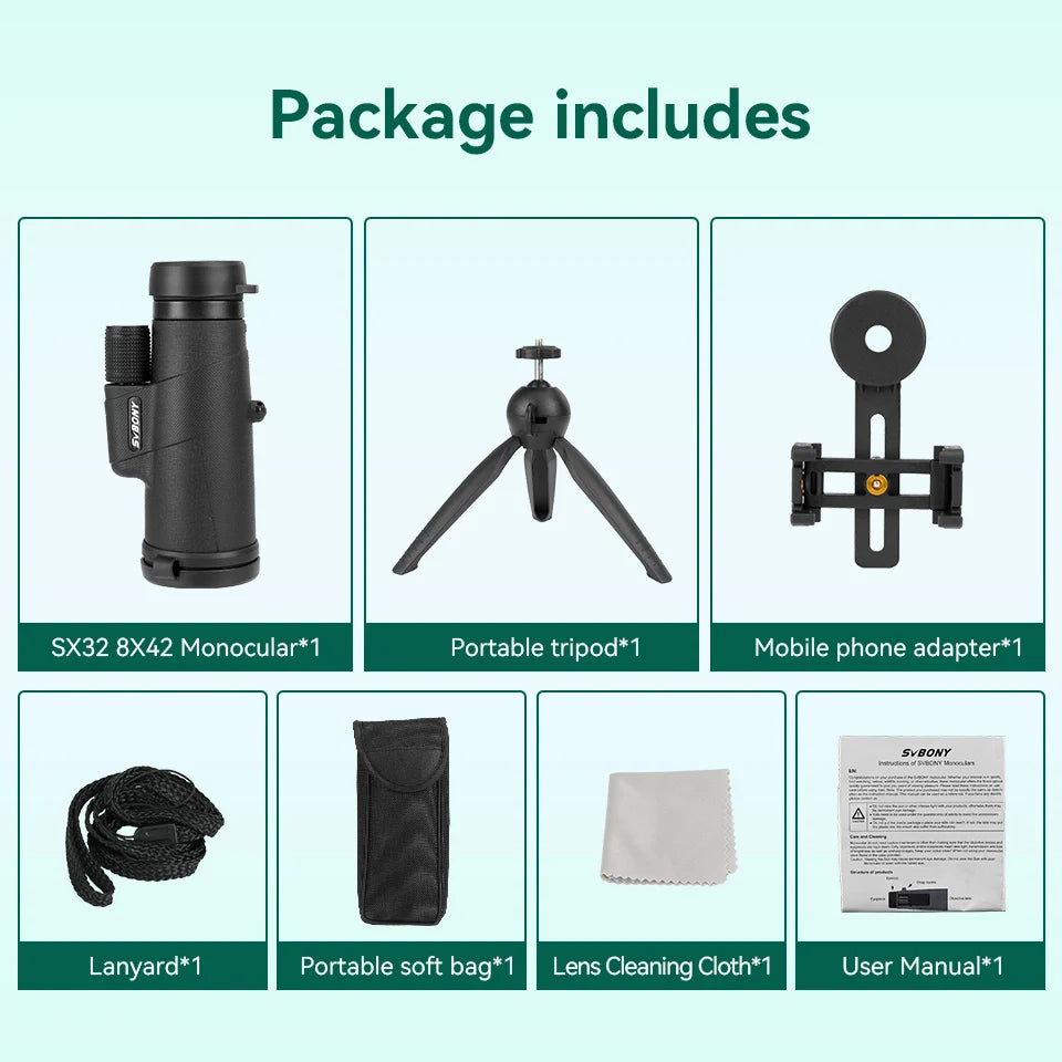Powerful Long Distance Monocular