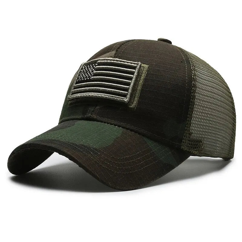 Camouflage Velcro Hat