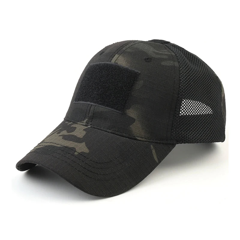 Camouflage Adjustable Mesh Hat