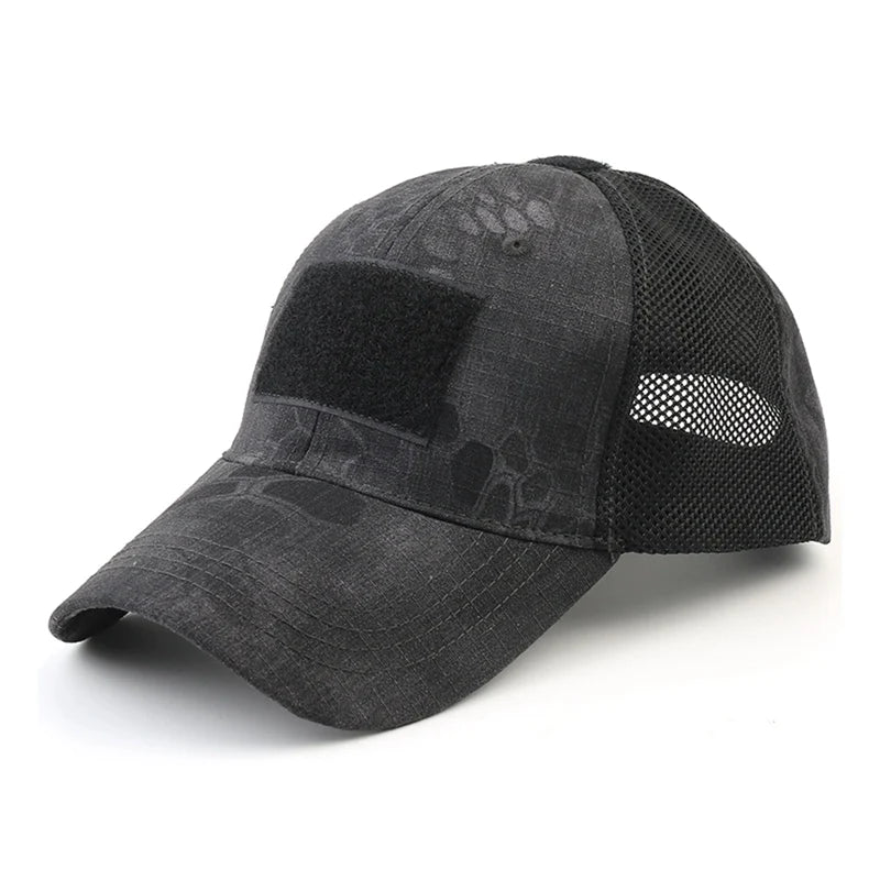 Camouflage Adjustable Mesh Hat