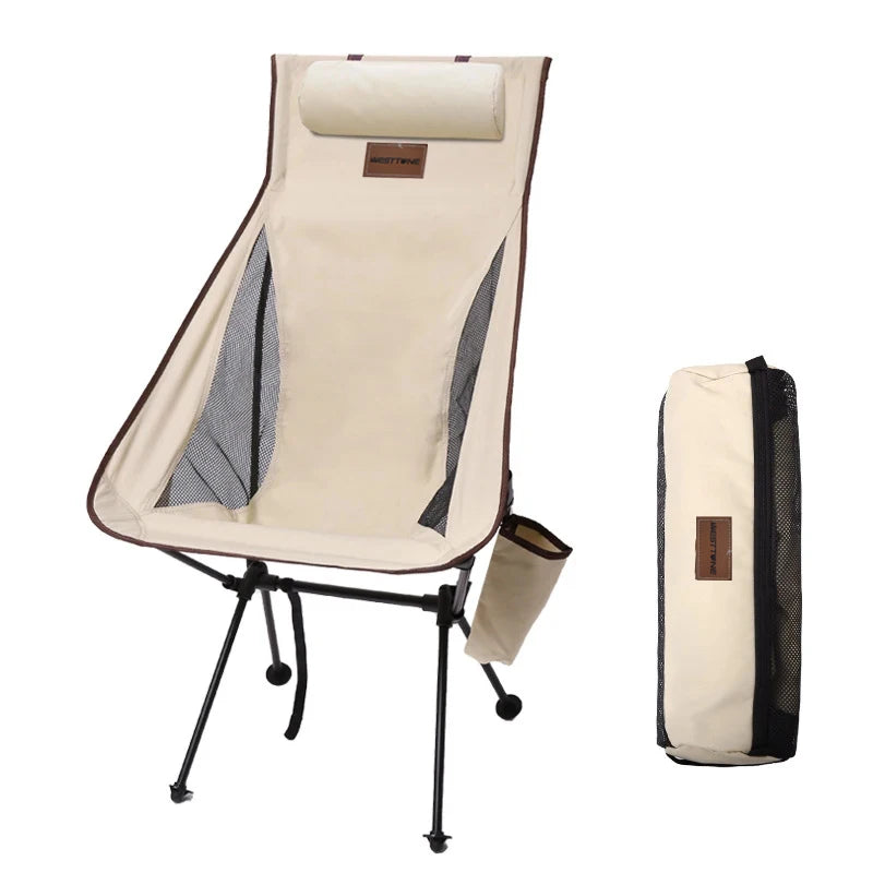 Camping Chair with Headrest