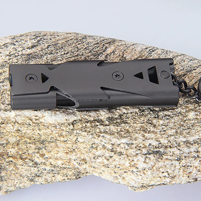 Lifesaving Emergency SOS Portable 180 db Aluminum Alloy Whistle