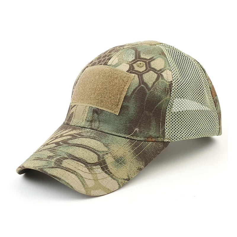 Camouflage Adjustable Mesh Hat