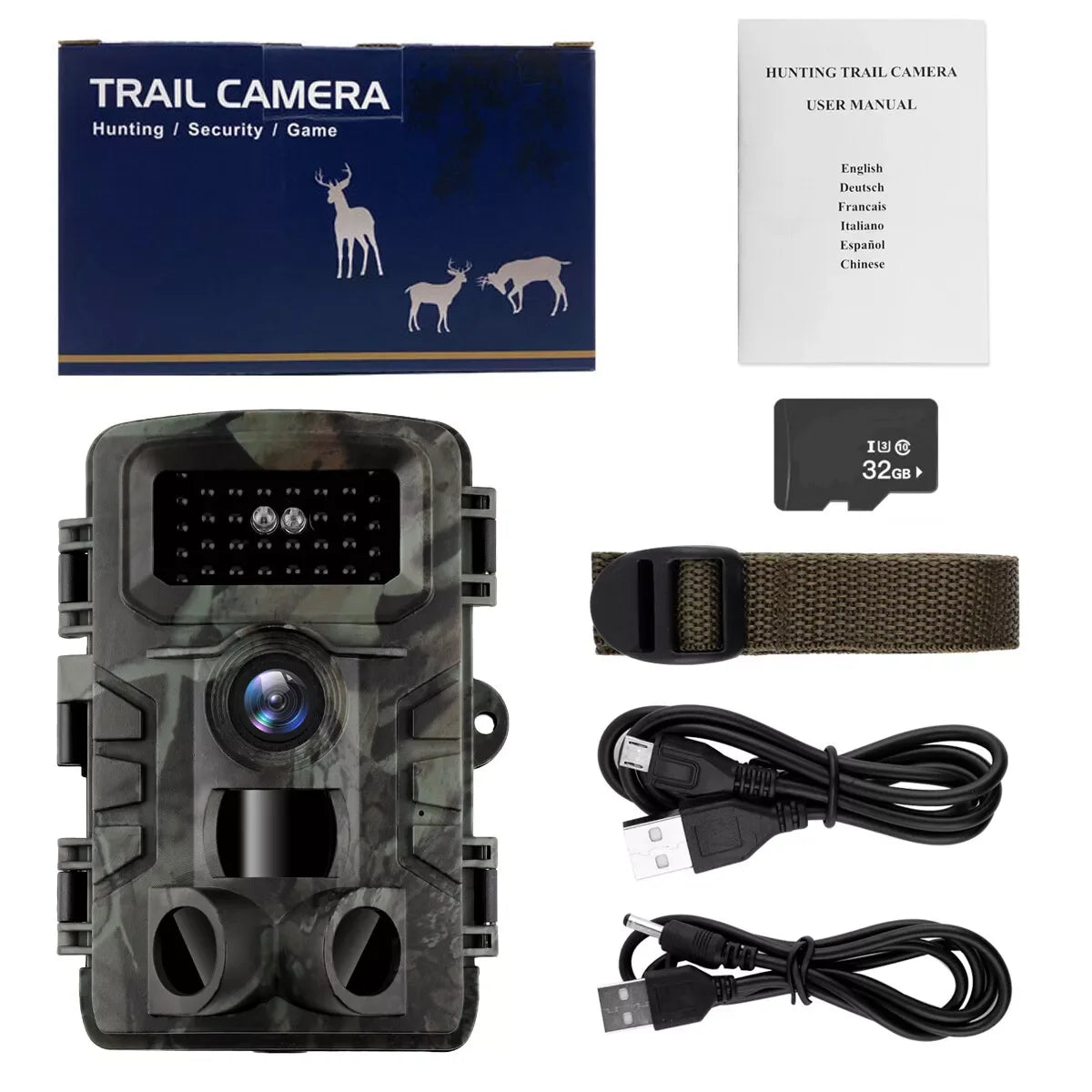 Hunting Trail Camera 58MP IP66 PR700