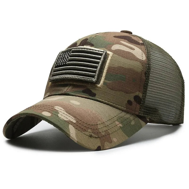 Camouflage Velcro Hat