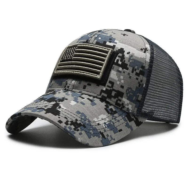 Camouflage Velcro Hat