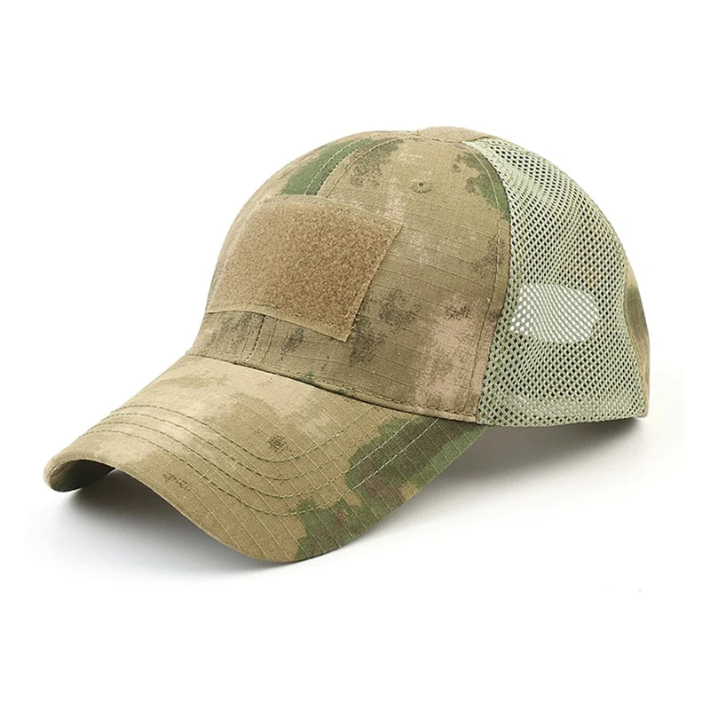 Camouflage Adjustable Mesh Hat