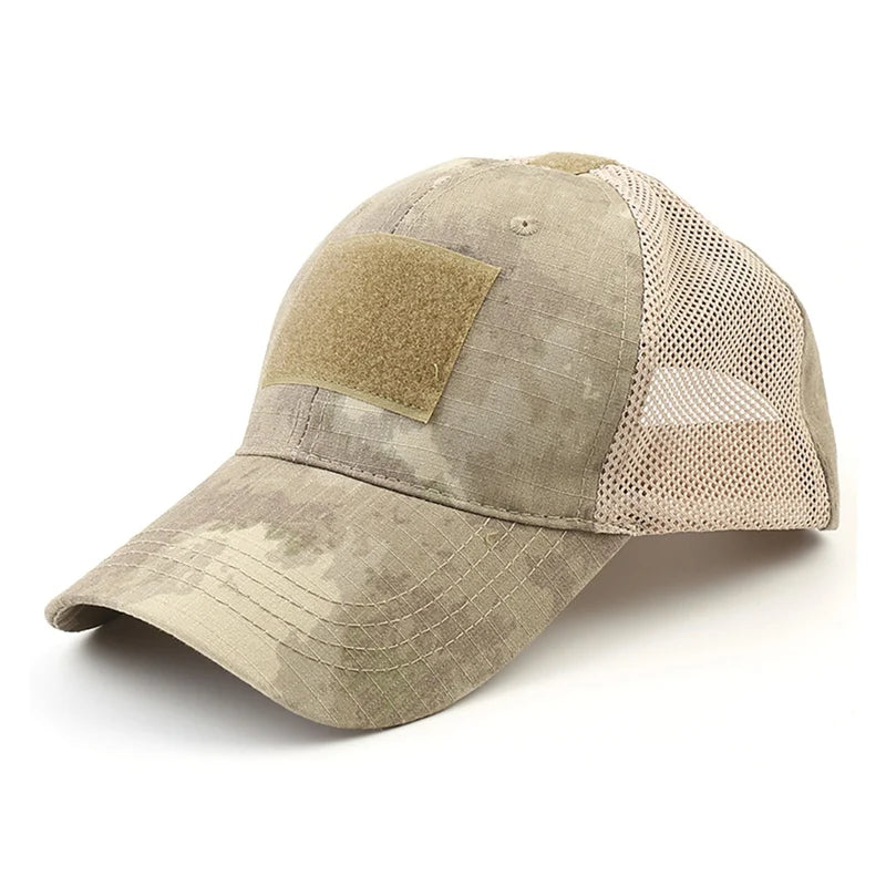 Camouflage Adjustable Mesh Hat