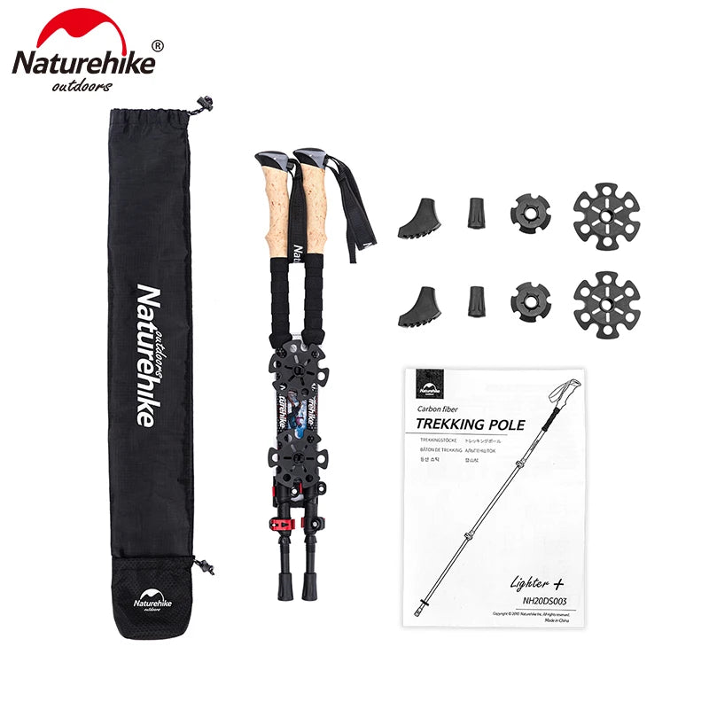 Lightweight Carbon Fiber Trekking Poles