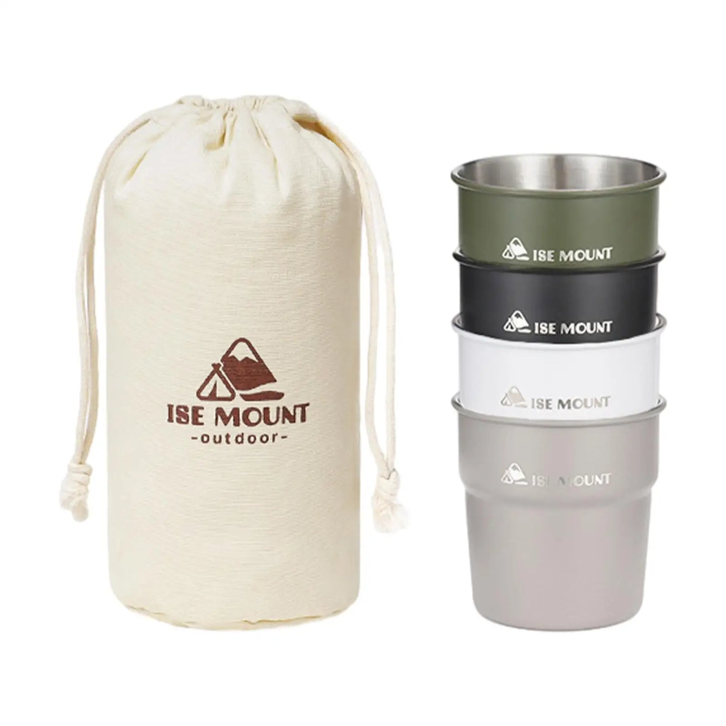 Steel Cup Set