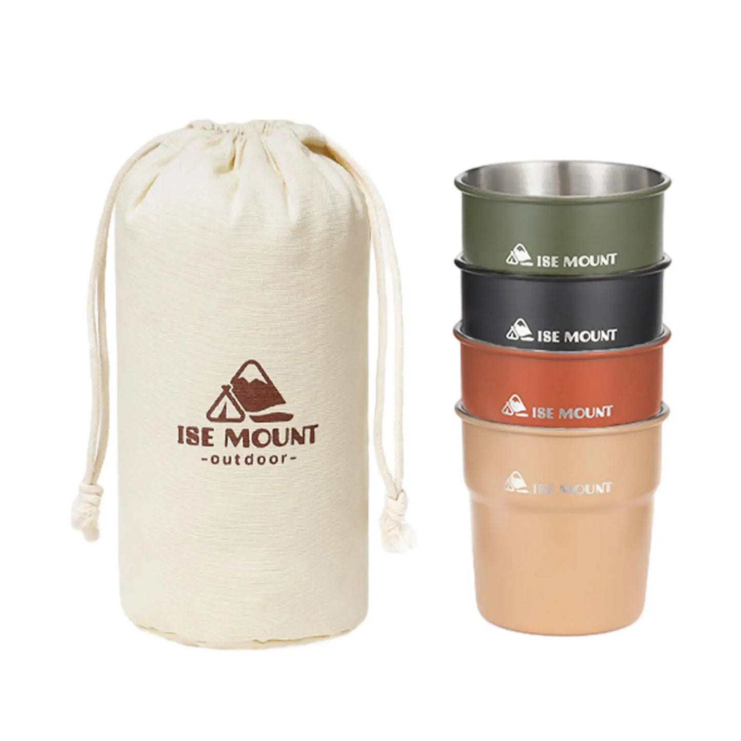 Steel Cup Set