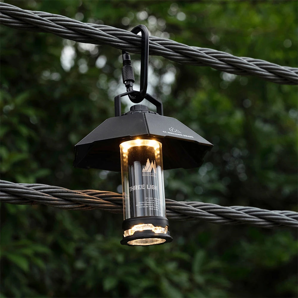 Rechargeable LED Hanging Tent Lamp