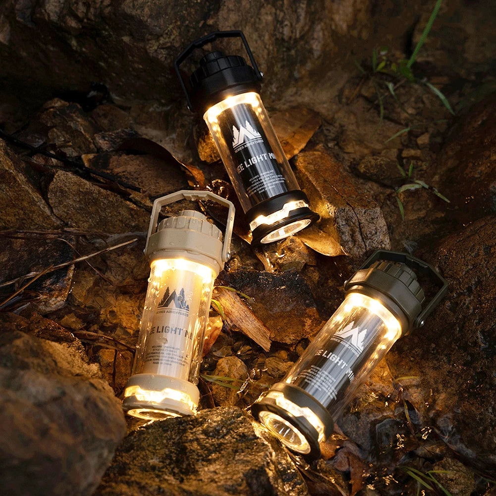 Rechargeable LED Hanging Tent Lamp
