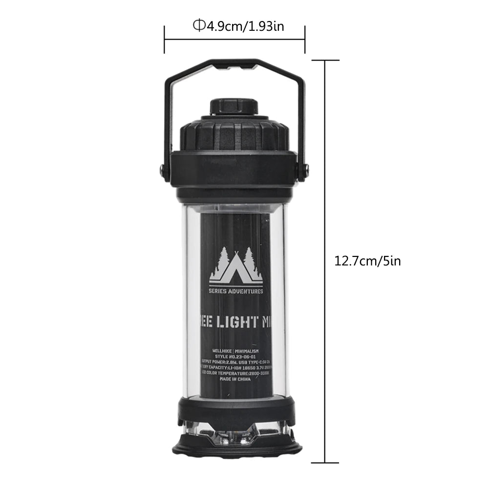 Rechargeable LED Hanging Tent Lamp