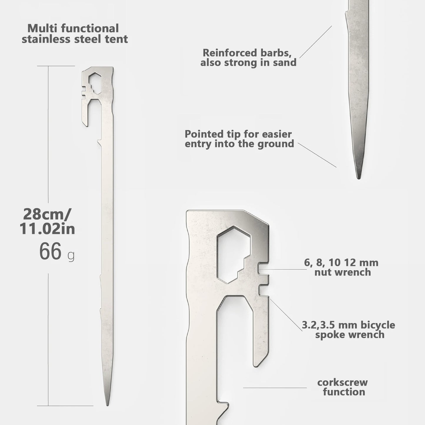 Camping Tent Stakes